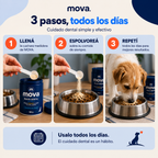 Polvo dental para perros