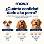 Polvo dental para perros