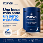 Polvo dental para perros